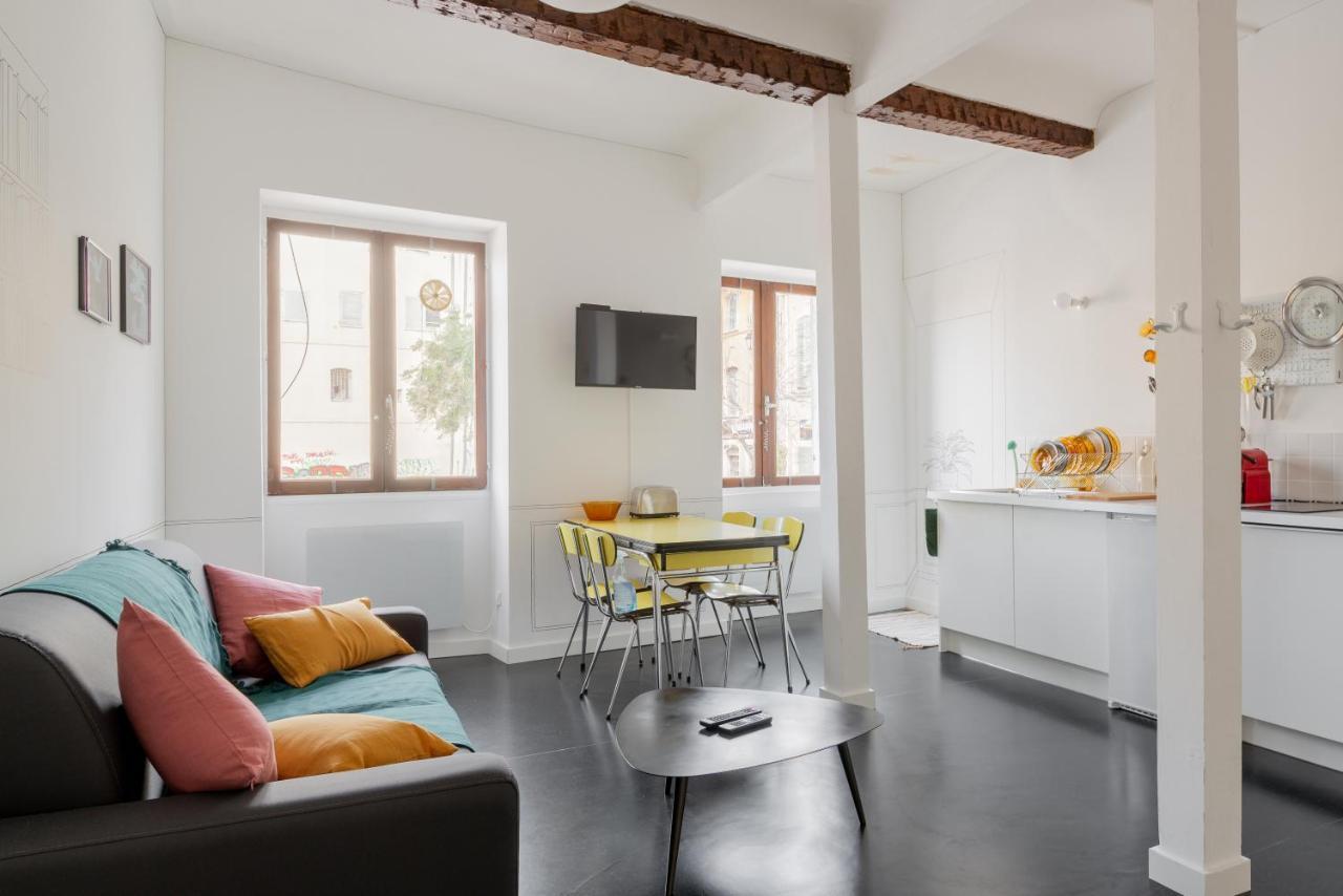 Mini Loft Au Coeur Du Panier - Marseille Apartment Bagian luar foto